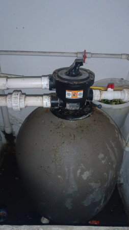 FILTRO DE ALBERCA CON FUGAS